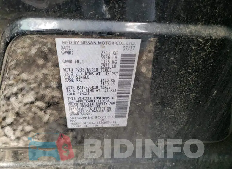 5N1DR2MM1HC902193 Photo# 10