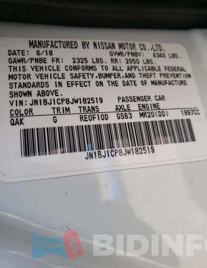 JN1BJ1CP8JW182519 Photo# 10