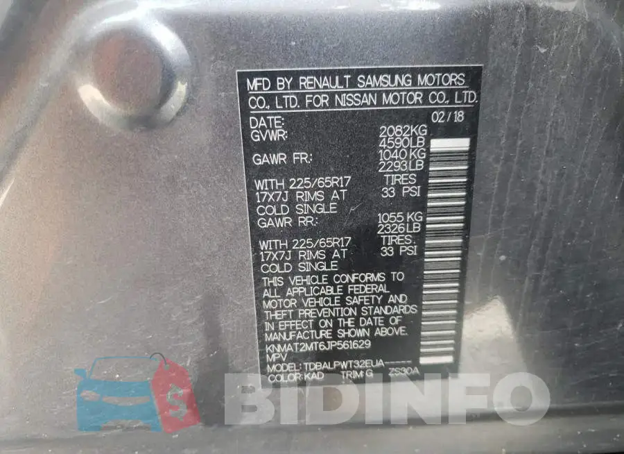 KNMAT2MT6JP561629 Photo# 10
