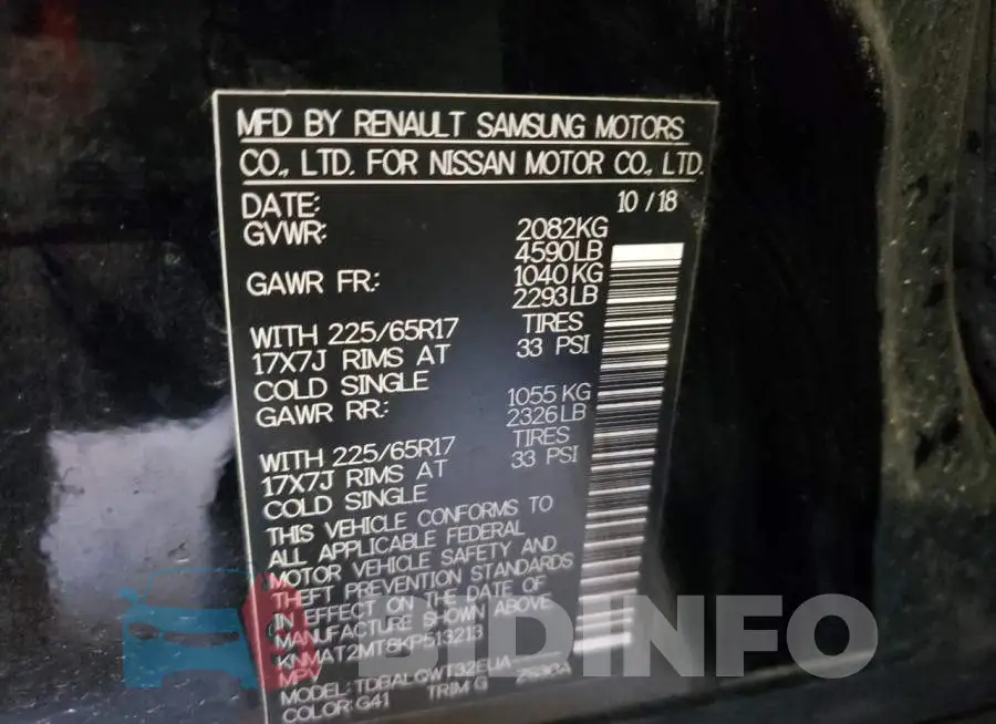 KNMAT2MT8KP513213 Photo# 10