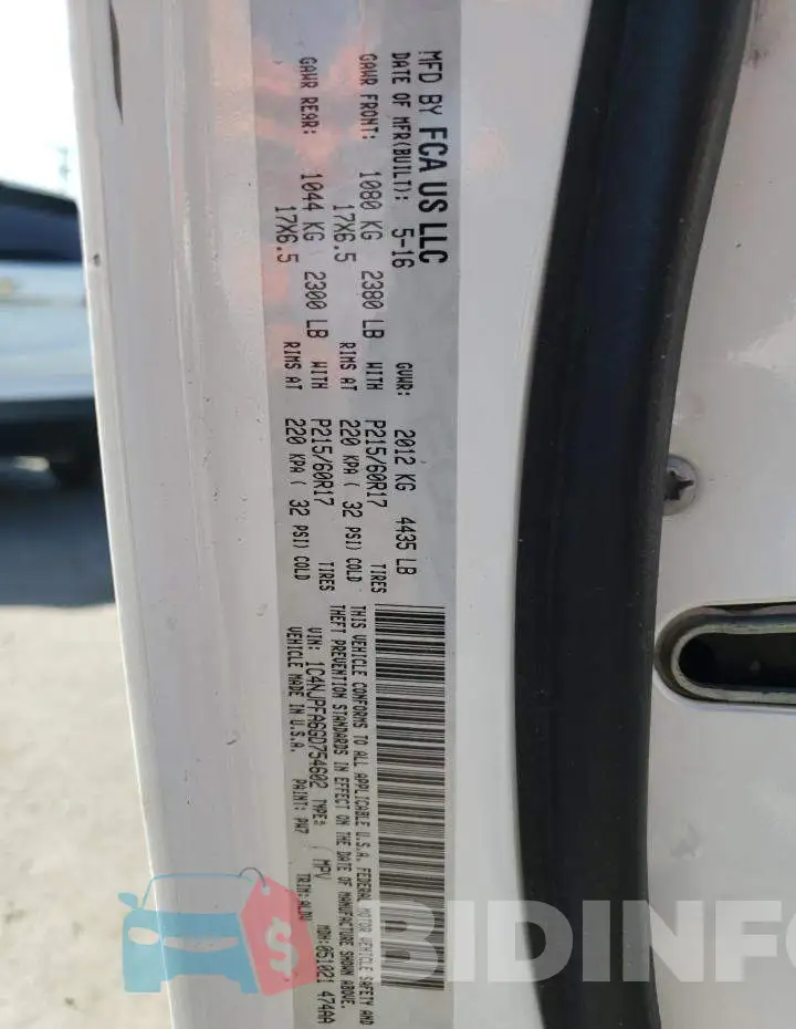 1C4NJPFA6GD754602 Photo# 10