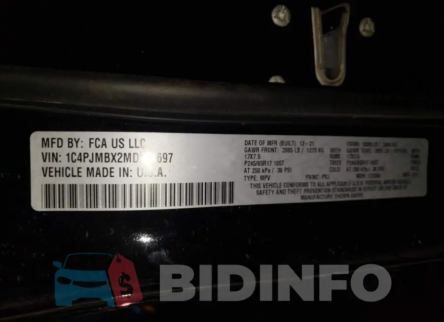 1C4PJMBX2MD241697 Photo# 10