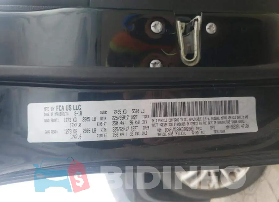 1C4PJMCB8KD302003 Photo# 10