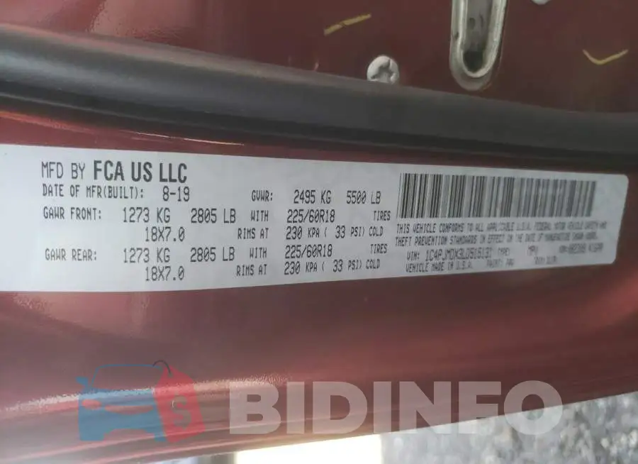 1C4PJMDX3LD515131 Photo# 10