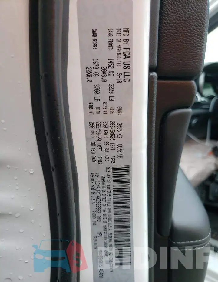 1C4RJFCT4KC528963 Photo# 10