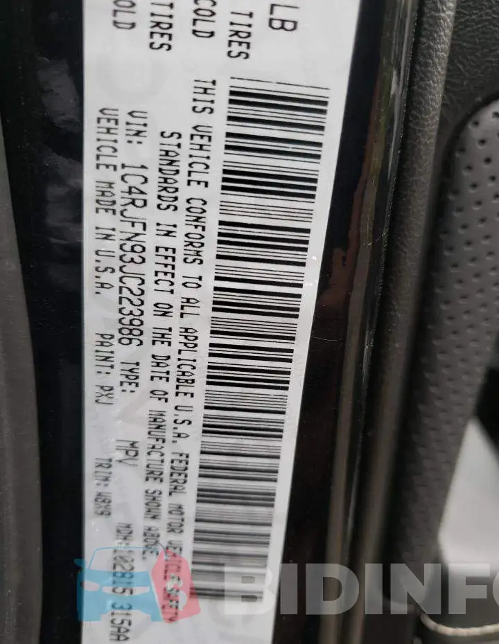 1C4RJFN93JC223986 Photo# 10