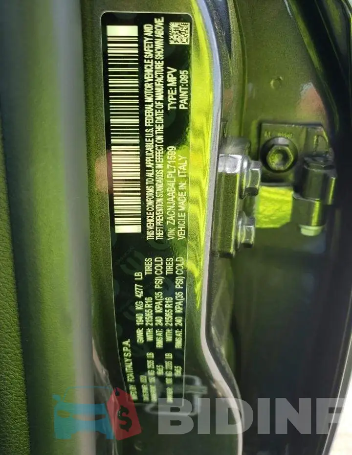 ZACNJAAB4LPL71599 Photo# 10
