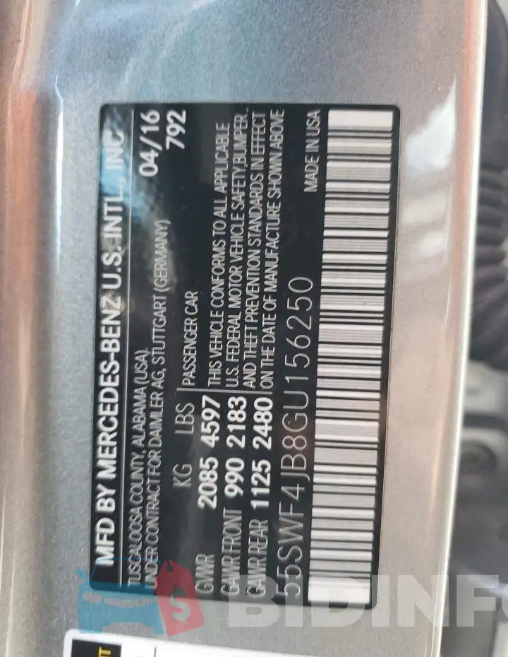 55SWF4JB8GU156250 Photo# 10