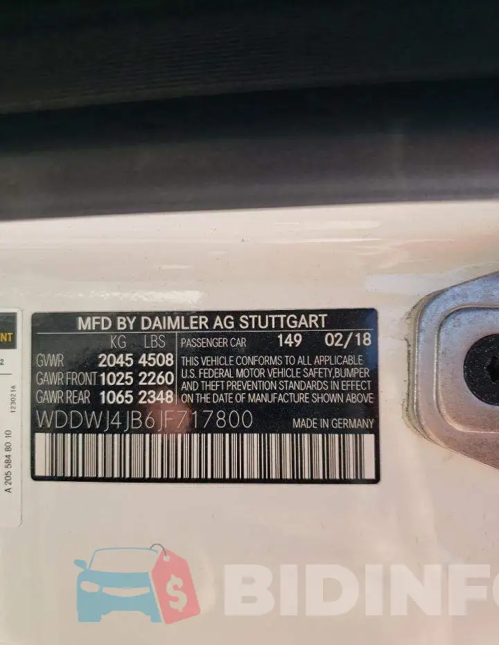 WDDWJ4JB6JF717800 Photo# 10