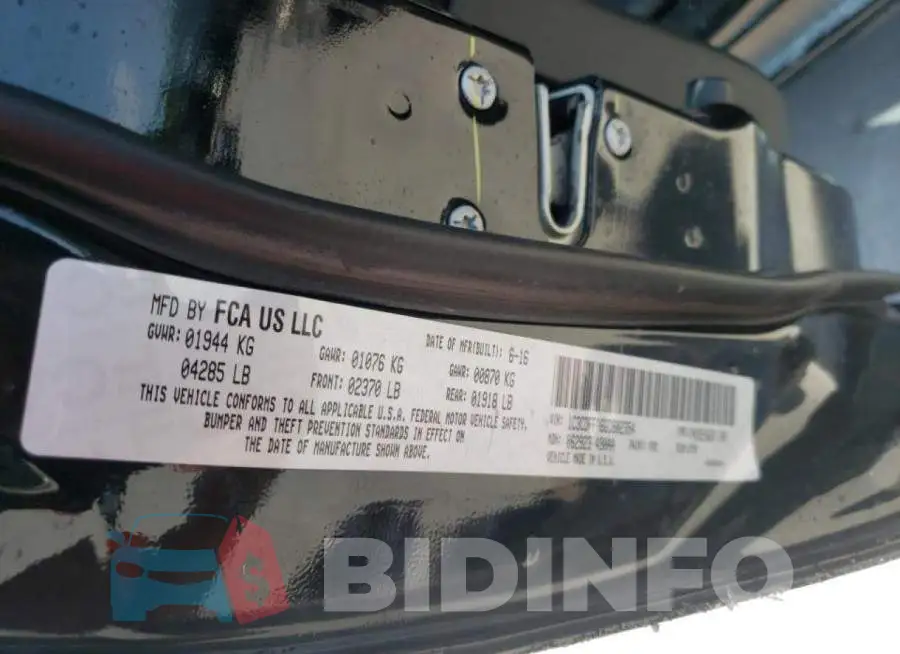 1C3CDFFA6GD802354 Photo# 10