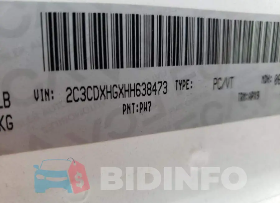2C3CDXHGXHH638473 Photo# 10