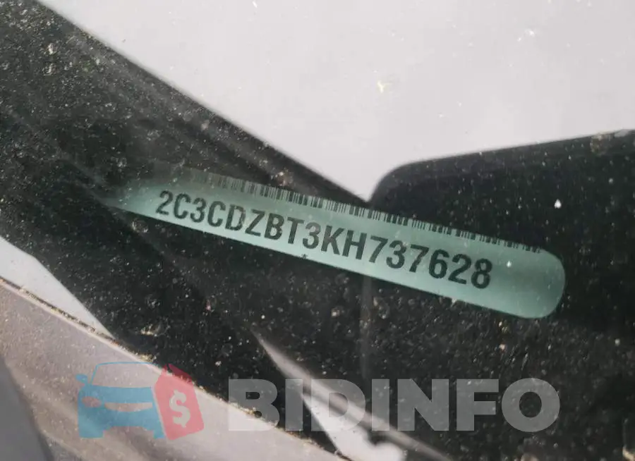2C3CDZBT3KH737628 Photo# 10