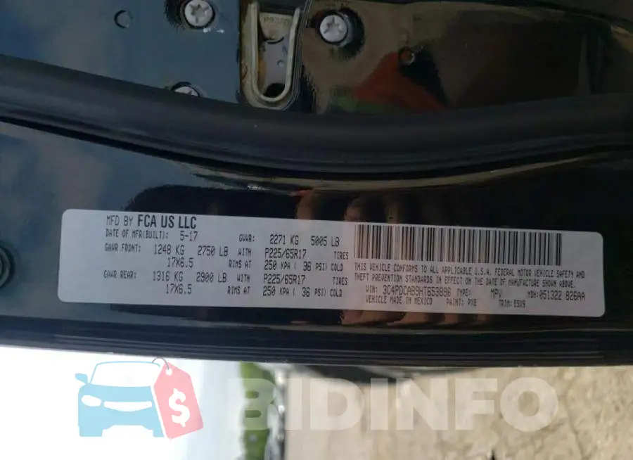 3C4PDCAB9HT653896 Photo# 10