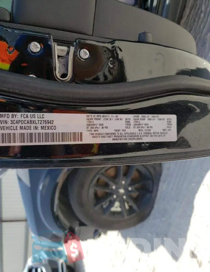 3C4PDCABXLT276942 Photo# 10