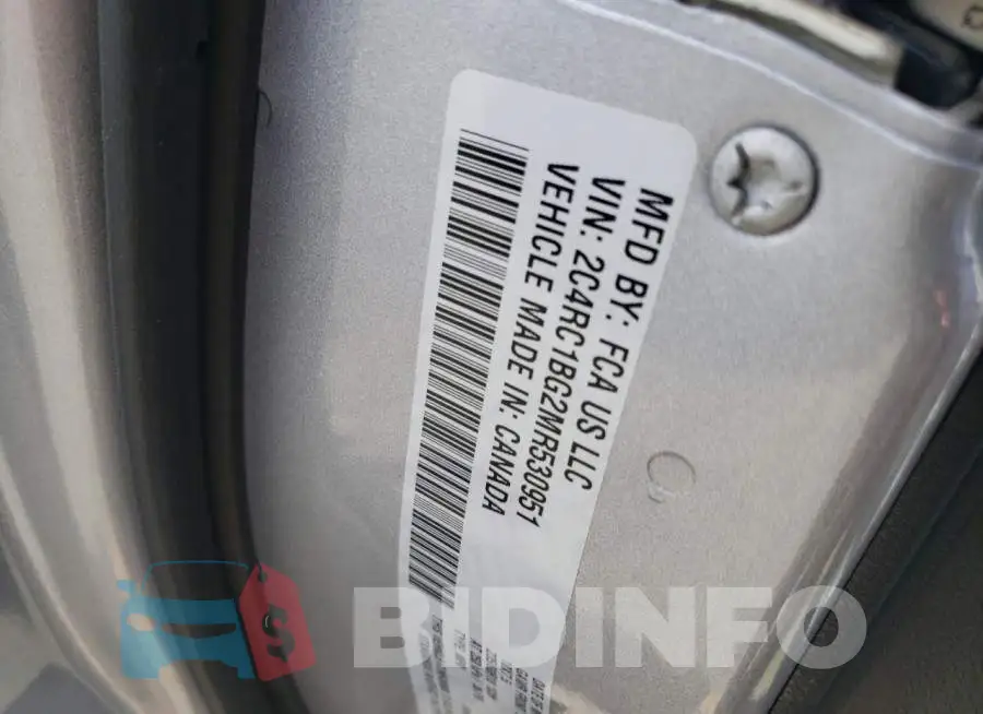 2C4RC1BG2MR530951 Photo# 10