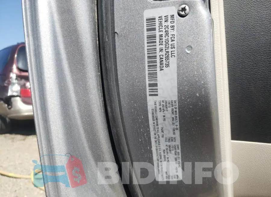 2C4RC1DG2LR265735 Photo# 10