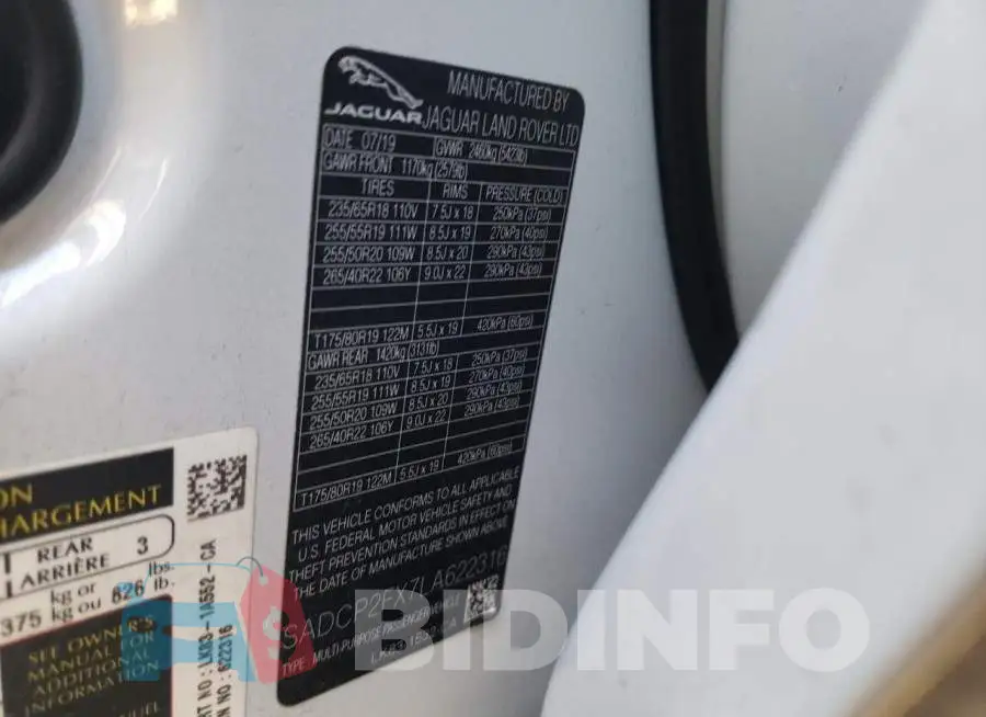 SADCP2FX7LA622316 Photo# 10 SADCP2FX7LA622316 Photo# 10