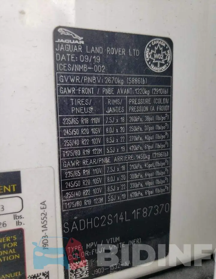 SADHC2S14L1F87370 Photo# 10