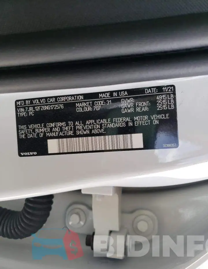 7JRL12FZ6NG172576 Photo# 10