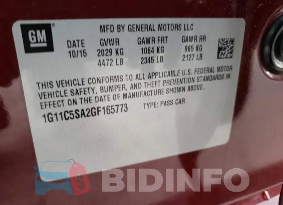 1G11C5SA2GF165773 Photo# 10