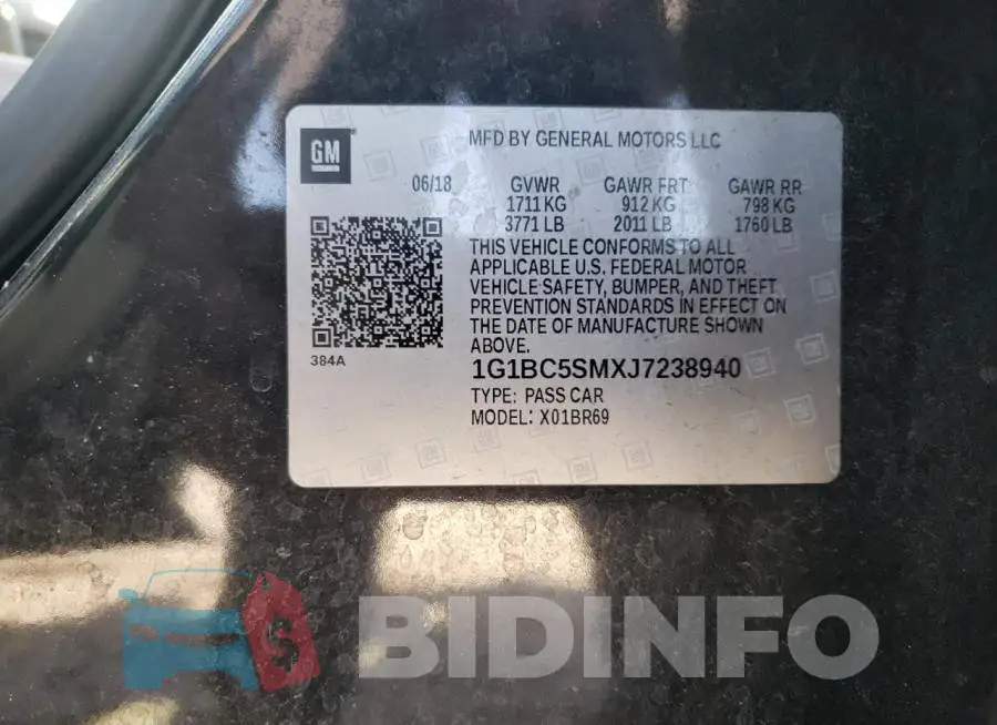 1G1BC5SMXJ7238940 Photo# 10