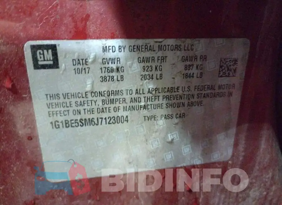 1G1BE5SM6J7123004 Photo# 10