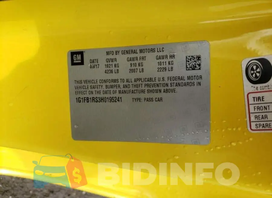 1G1FB1RS3H0195241 Photo# 10