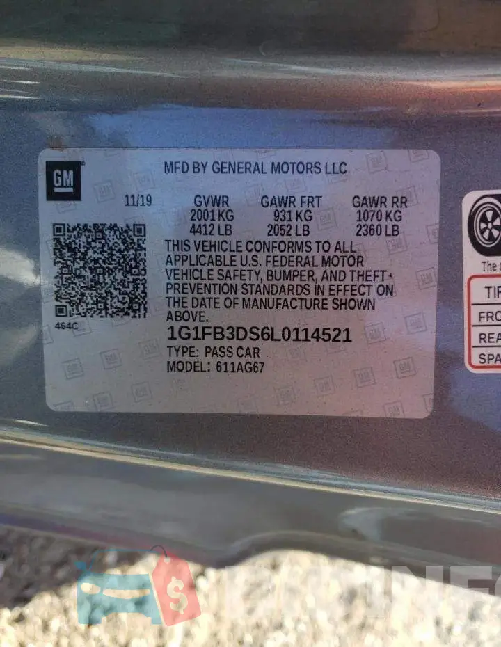 1G1FB3DS6L0114521 Photo# 10