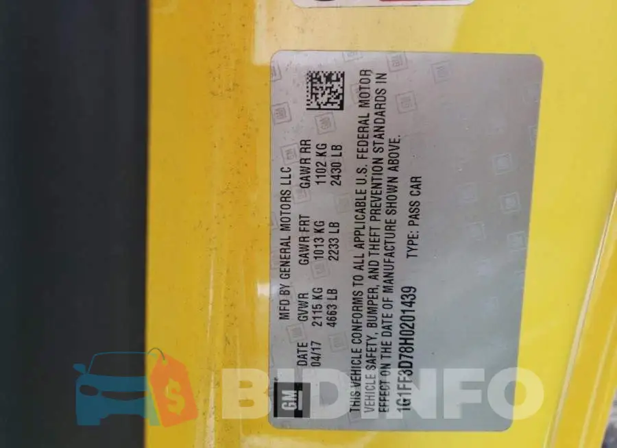 1G1FF3D78H0201439 Photo# 10