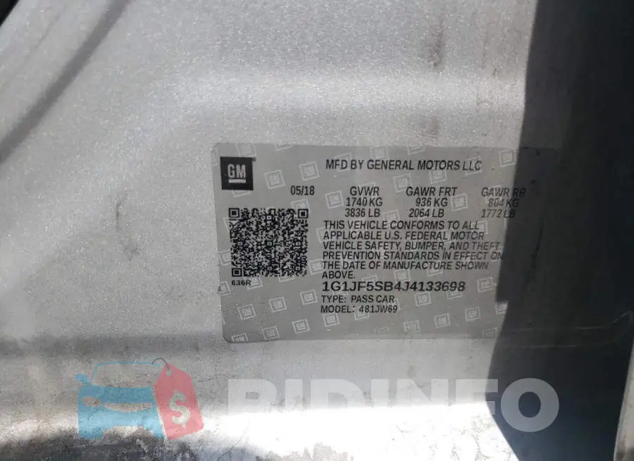 1G1JF5SB4J4133698 Photo# 10