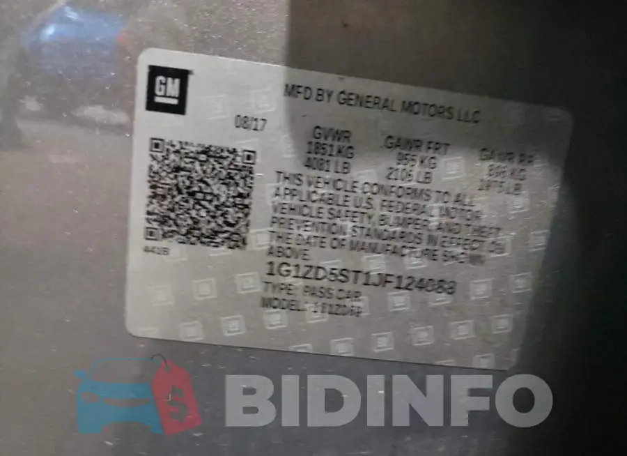1G1ZD5ST1JF124088 Photo# 10