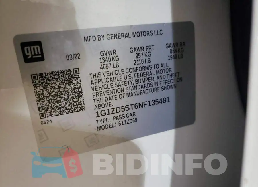 1G1ZD5ST6NF135481 Photo# 10