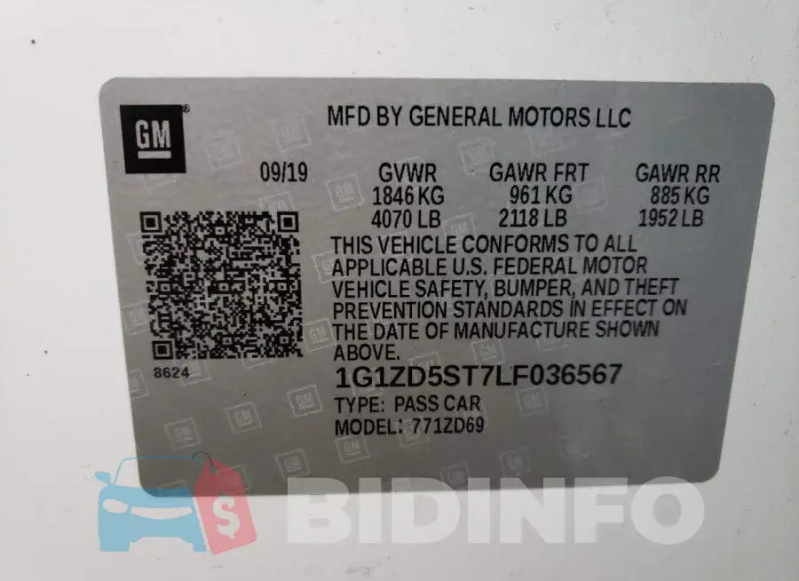 1G1ZD5ST7LF036567 Photo# 10