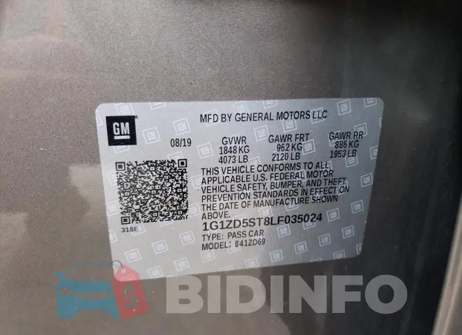1G1ZD5ST8LF035024 Photo# 10