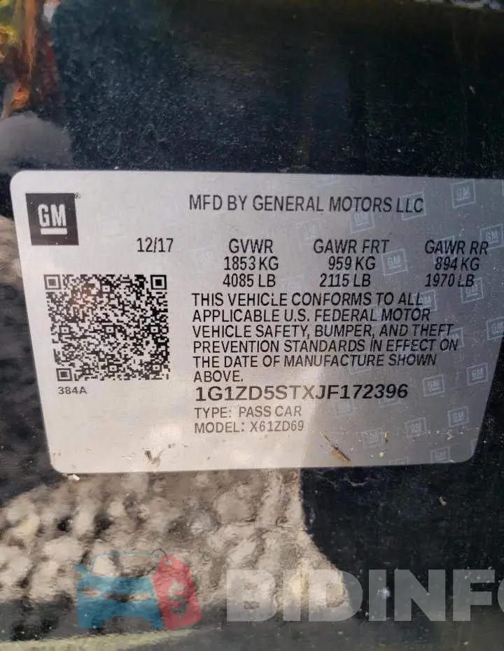 1G1ZD5STXJF172396 Photo# 10