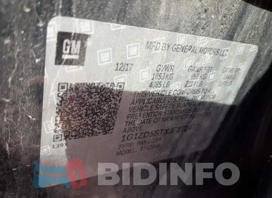 1G1ZD5STXJF172477 Photo# 10