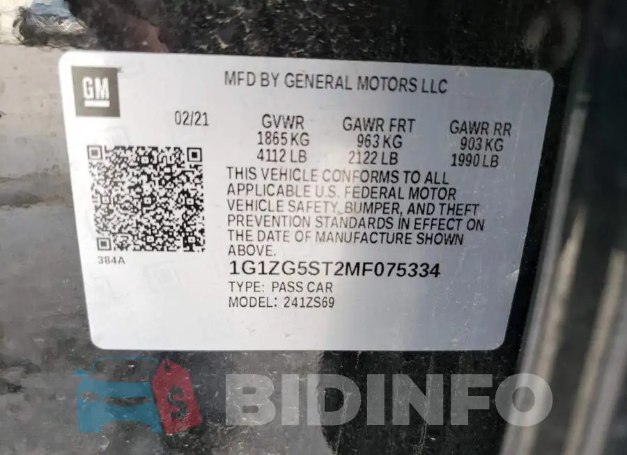 1G1ZG5ST2MF075334 Photo# 10