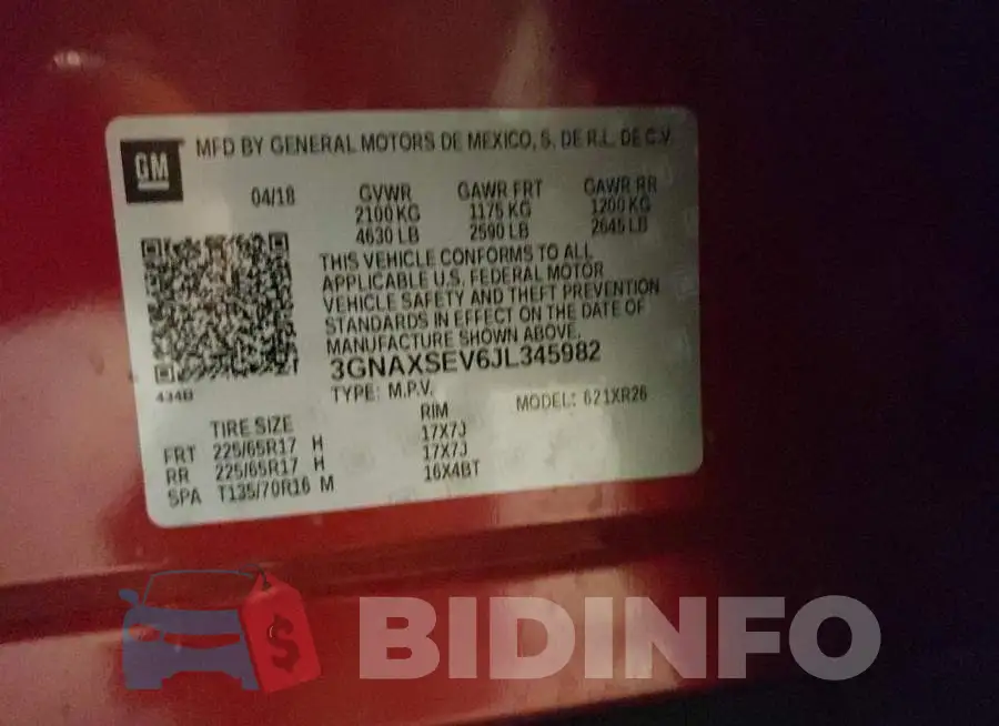 3GNAXSEV6JL345982 Photo# 10