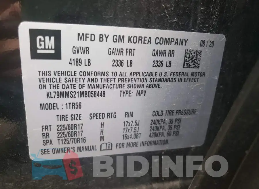 KL79MMS21MB058448 Photo# 10