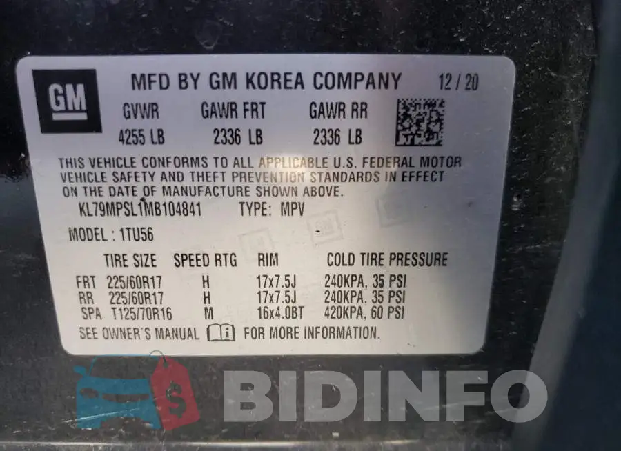 KL79MPSL1MB104841 Photo# 10