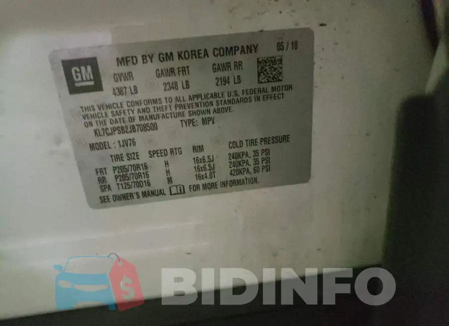 KL7CJPSB2JB708500 Photo# 10