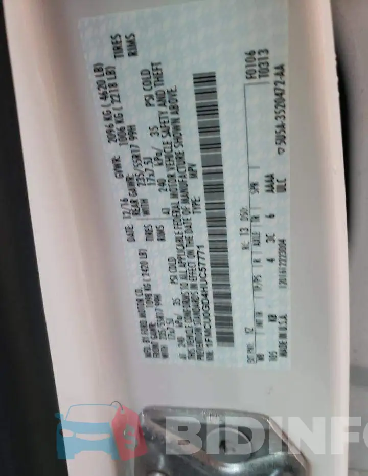 1FMCU0GD4HUC57771 Photo# 10