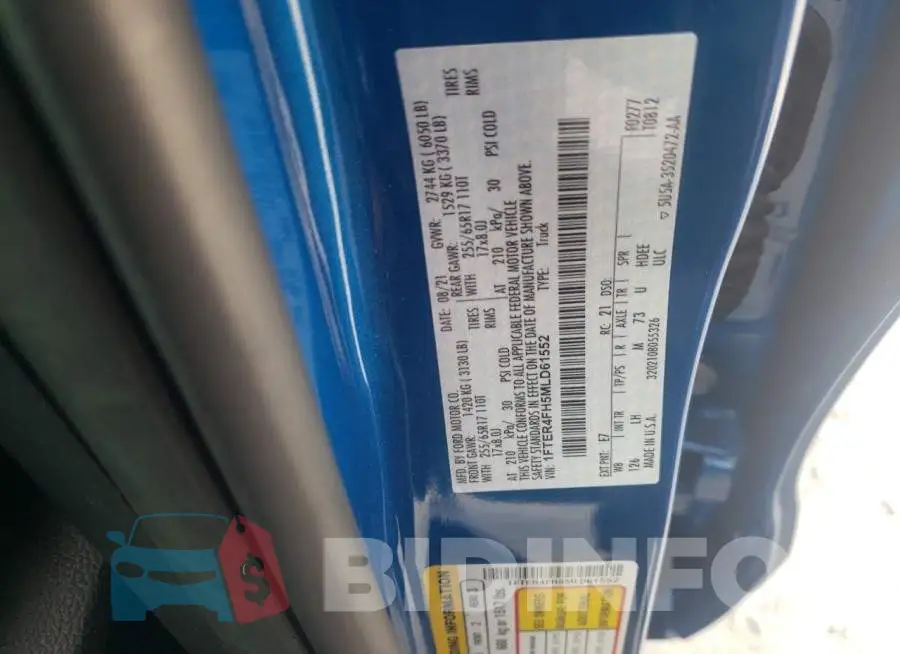 1FTER4FH5MLD61552 Photo# 10