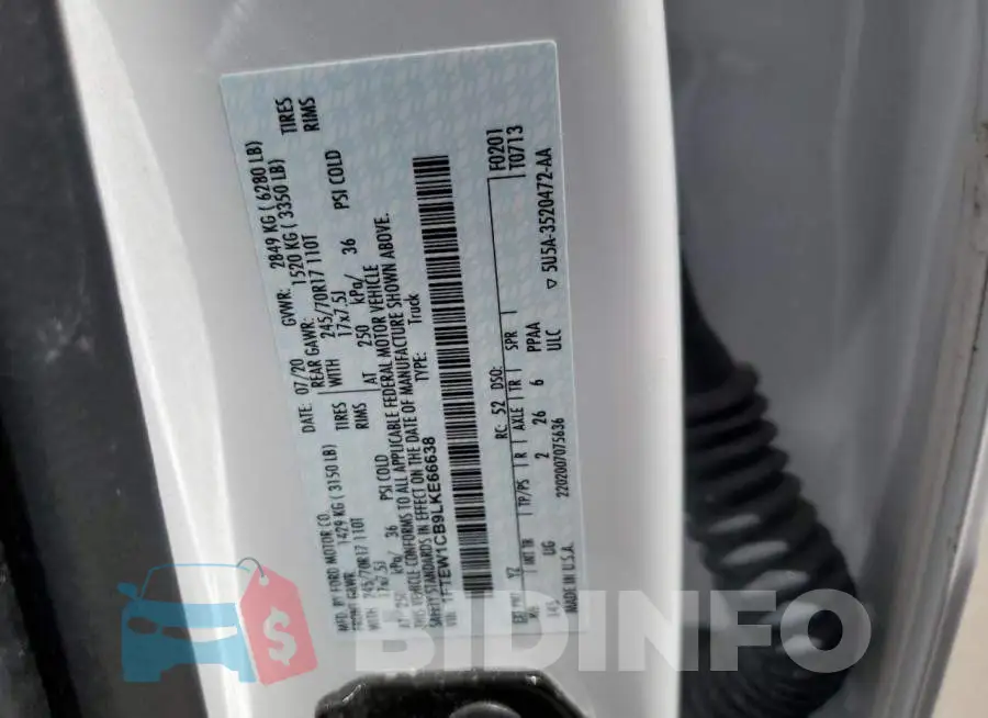 1FTEW1CB9LKE66638 Photo# 10