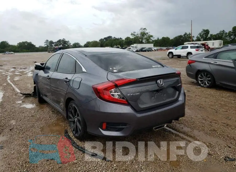 2HGFC2F83KH596893 Photo# 3