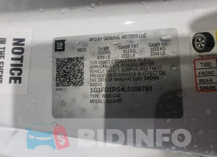 1G1FD1RS4L0108790 Photo# 10