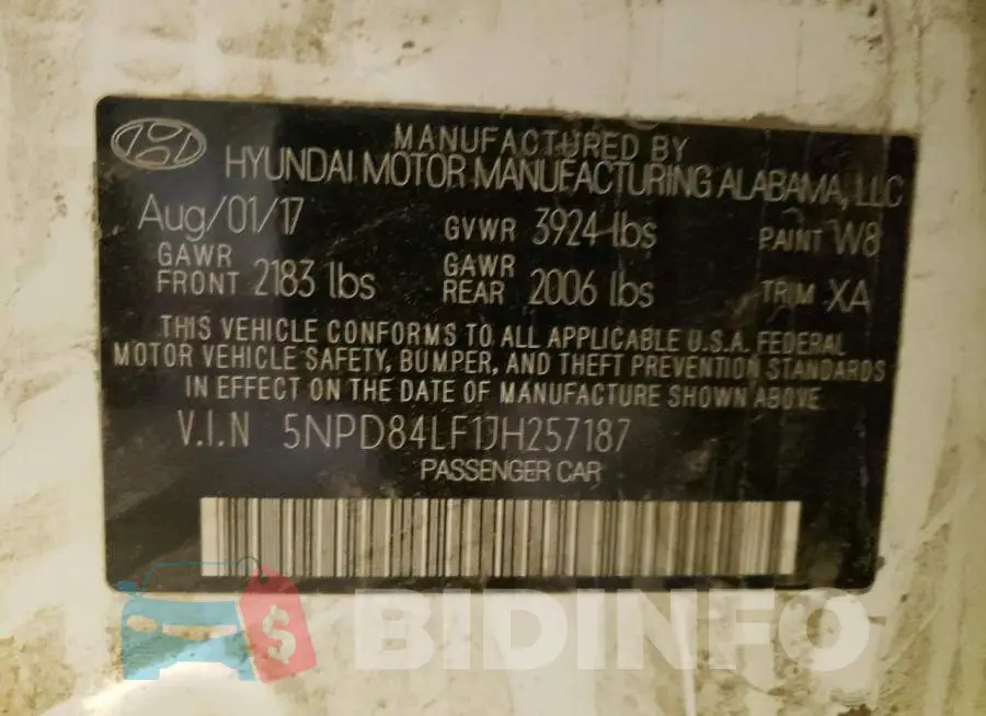 5NPD84LF1JH257187 Photo# 10