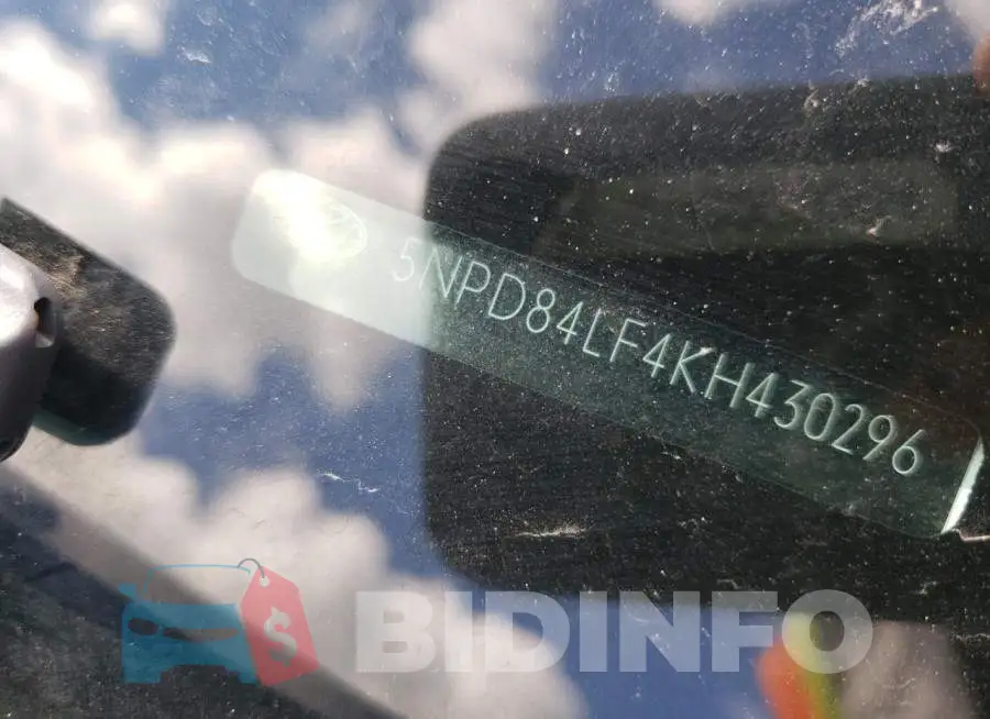 5NPD84LF4KH430296 Photo# 10 5NPD84LF4KH430296 Photo# 10