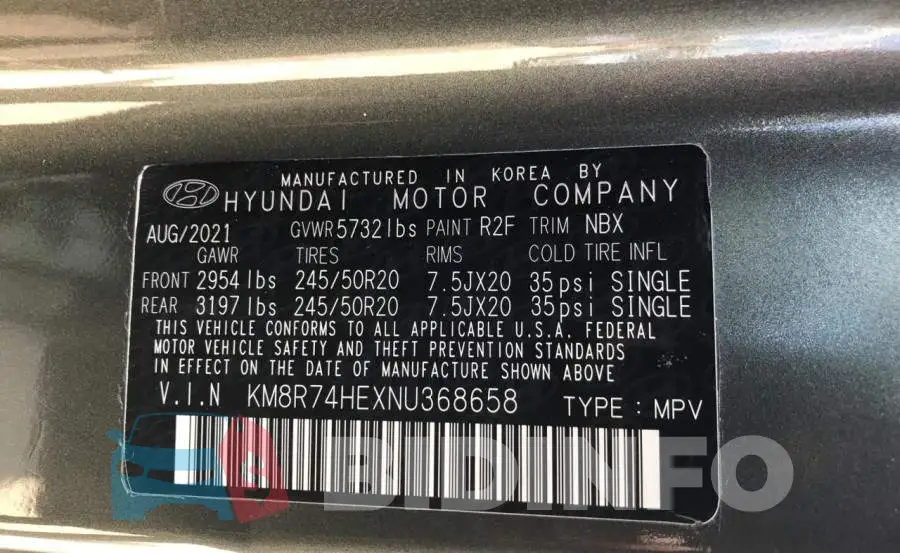 KM8R74HEXNU368658 Photo# 10