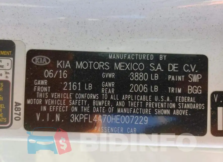 3KPFL4A70HE007229 Photo# 10